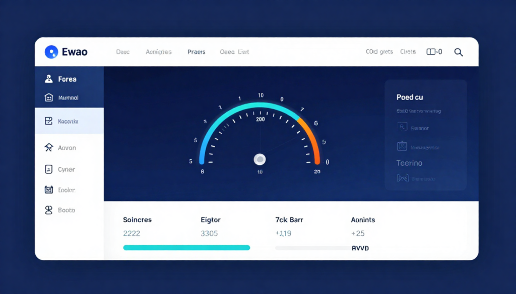technical SEO and website speed optimization dashboard