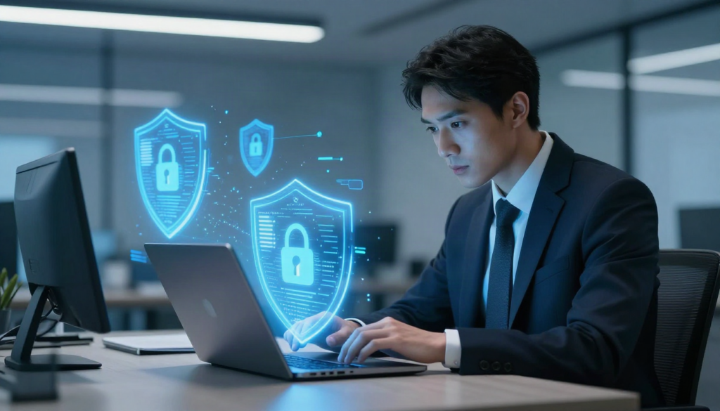 Cybersecurity Trends 2026 small business cybersecurity checklist with MFA, cloud backup, and firewall protection