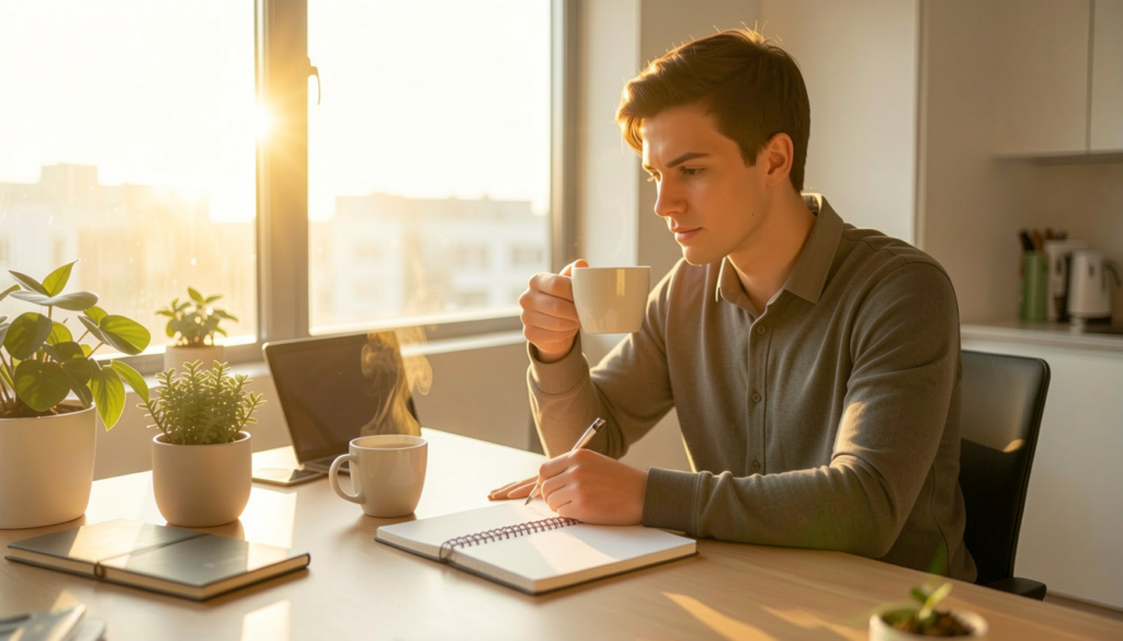 Morning routine for productivity