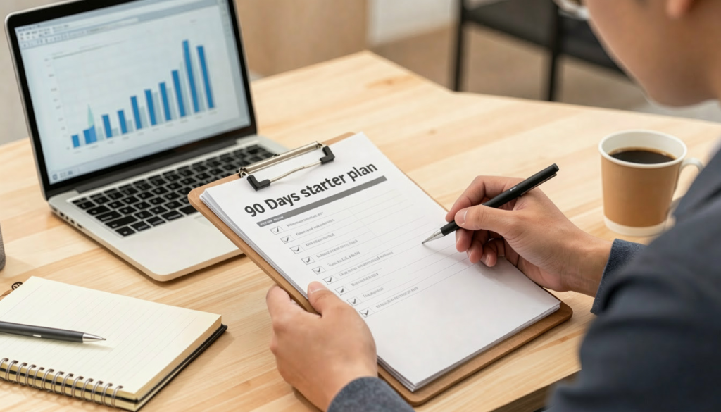 Small business marketing action plan for business growth